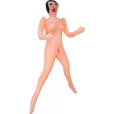 Pipedream Luv Twins Double Date Blow Up Doll with Six Penetrable Openings - Love Dolls