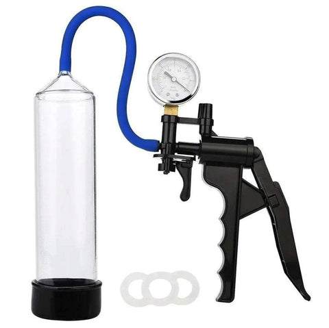 Shots Toys LuvPump ProXtra Penis Pump with Pressure Gauge Control - Pumps, Extenders and Sleeves