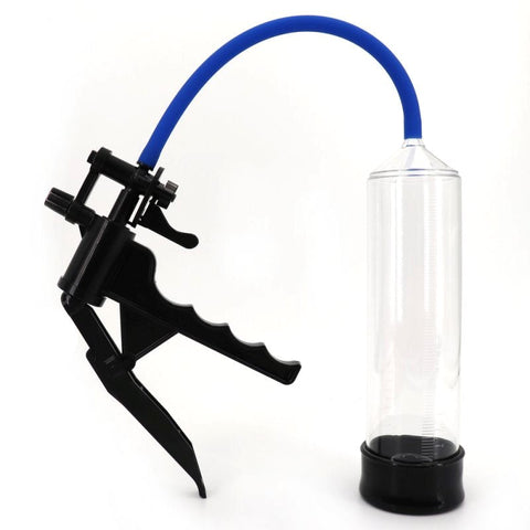 Shots Toys LuvPump Vacuum Handle Penis Pump Master Vacuum System - Pumps, Extenders and Sleeves