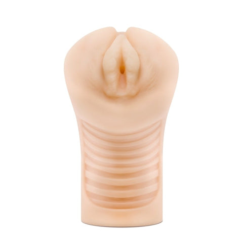 Blush Novelties M for Men Cherri Ribbed Vagina Masturbator - Masturbators and Strokers