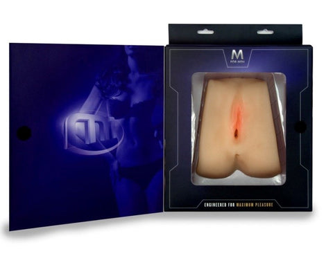 Blush Novelties M for Men M1 Dual Entry Male Masturbator - Masturbators and Strokers