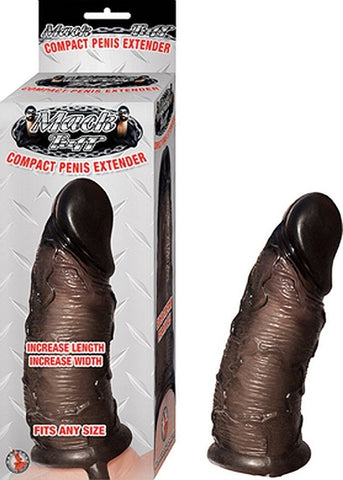 Nasstoys Mack Tuff Compact Penis Extender Black with Ball Strap - Pumps, Extenders and Sleeves