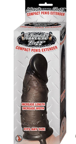 Nasstoys Mack Tuff Compact Penis Extender Black with Ball Strap - Pumps, Extenders and Sleeves