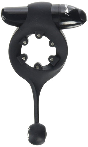 Nasstoys Mack Tuff Power Ultra Ring Black Vibrating Cock Ring 7 Functions - Cock Rings