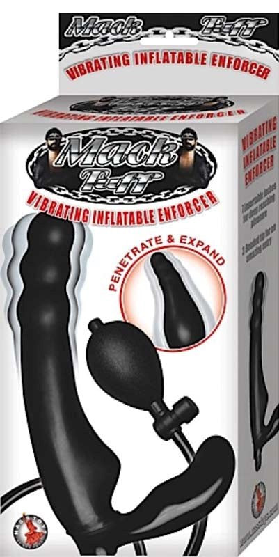 Mack Tuff Vibrating Inflatable Enforcer Fast Fulfilment AU - - Anal Dildos