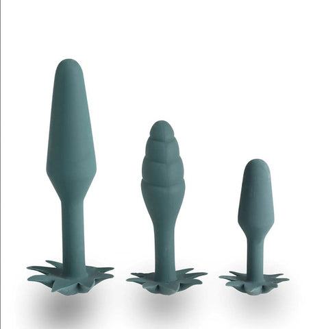 Maia Toys Doobies 420 Anal Trainer Set Three Progressive Butt Plugs - Butt Plugs