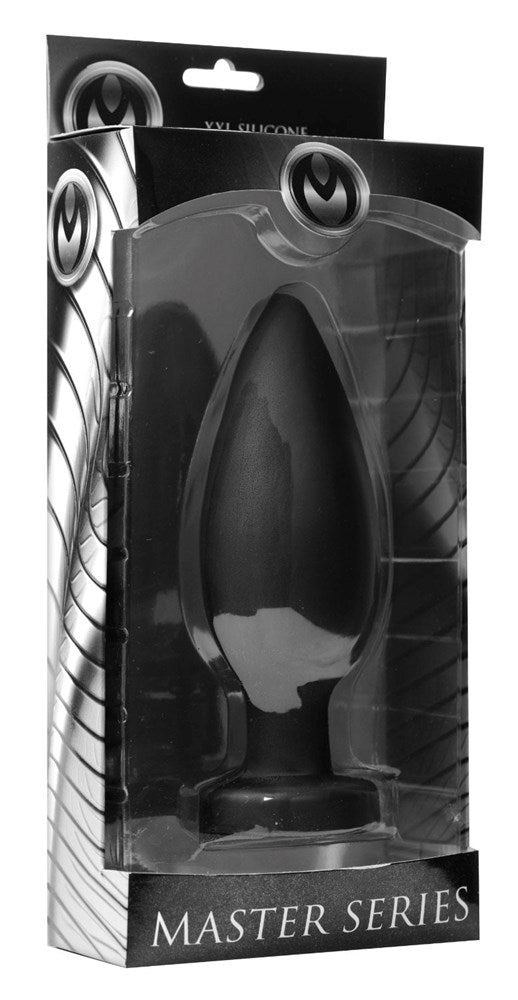 Master Series Colossus XXL Silicone Suction Anal Plug - - Butt Plugs