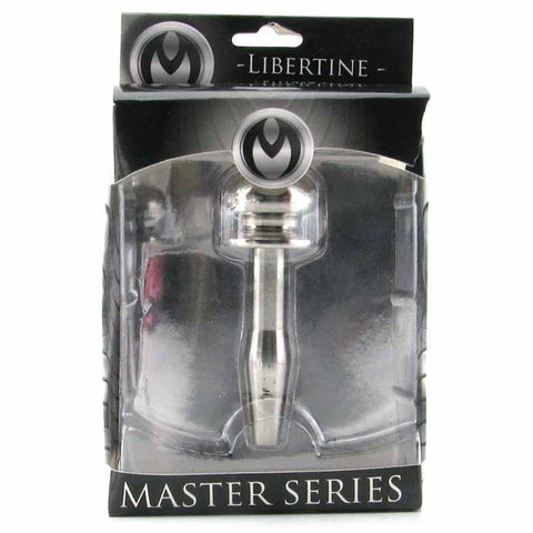 XR Brands Master Series Libertine Faucet Plug Urethral Sex Toy - Penis Plugs