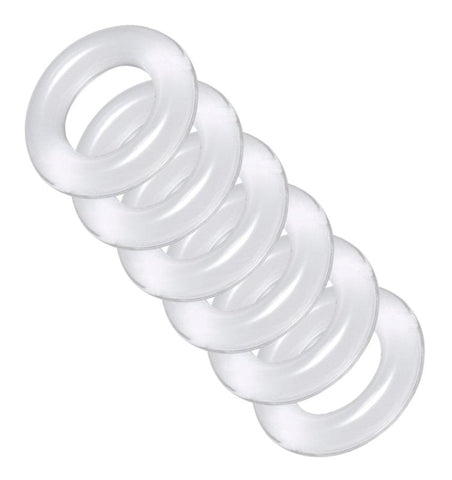 XR Brands Master Series Ring Master Custom Ball Stretcher Kit Six Rings - Ball and Cock Toys