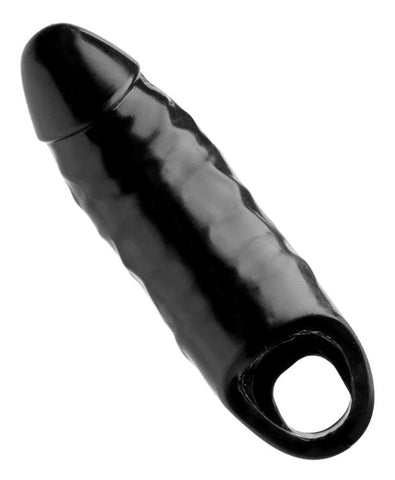 XR Brands Masters Series XL Black Mamba Cock Sheath with Enhancement - Pumps, Extenders and Sleeves