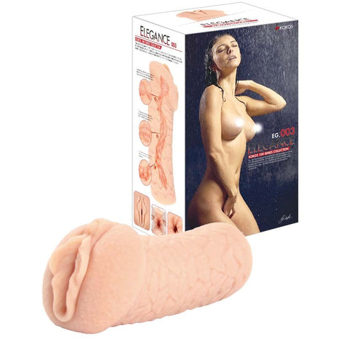 Kokos Elegance 003 Realistic Male Masturbator Premium Silicone Sleeve - Masturbators and Strokers