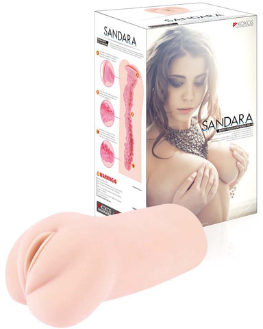 Kokos Sandara 3D Realistic Male Masturbator Double Layer TPR Design - Masturbators and Strokers
