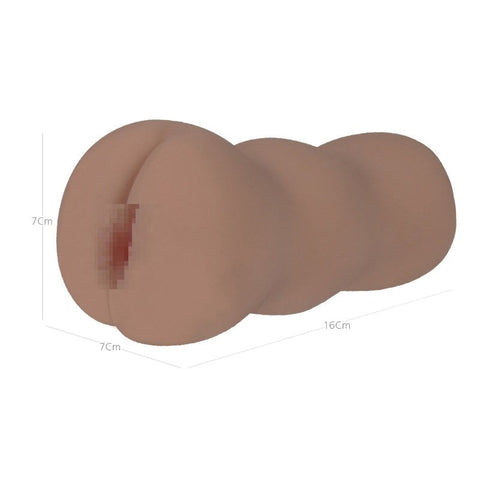 Kokos Tong Ggo Black Angel Double Layer Anal Stroker Real Silicone - Realistic Butts And Vaginas
