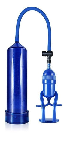 Lovetoy Maximizer Worx Limited Edition Pleasure Pro Pump Blue Penis Pump - Pumps, Extenders and Sleeves