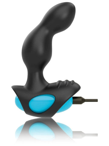 Rocks Off Men X Index Black and Blue Prostate Massager with Remote Control - Prostate Toys