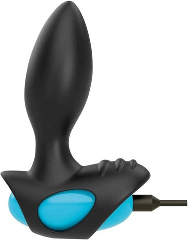 Rocks Off Men X Varex Black and Blue Prostate Massager with Remote Control - Prostate Toys