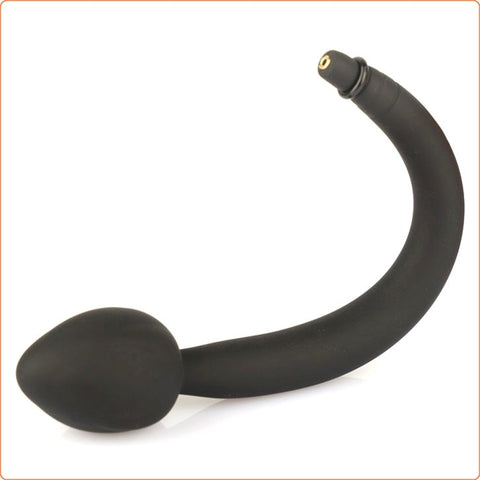 BDStyle Metal Ball Inside Inflatable Dildo Plug with Internal Metal Ball - Butt Plugs