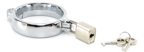 Metal Worx Locking Strong Metal Cock Rings with Padlock - Cock Rings