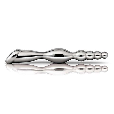 Pipedream Metal Worx Slim Fave Anal Probe with Temperature Play - Anal Dildos