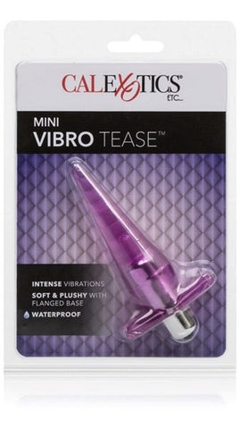 California Exotics Mini Vibro Tease Anal Vibrator - Butt Plugs