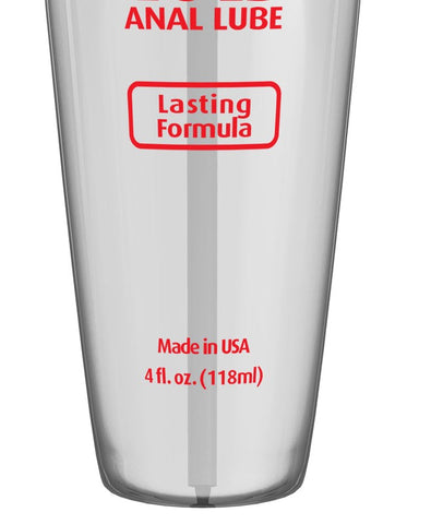 Pipedream Moist Long Lasting Anal Sex Lube 118ml Water Based Formula - Water Based Lubes