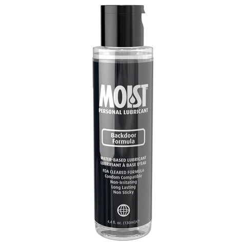 Pipedream Moist Backdoor Formula Anal Lube 130 ml Thick Long Lasting - Anal Lubes