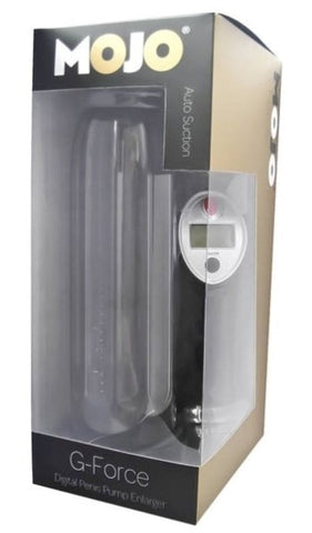 Icon Brands Mojo G Force Penis Pump with Digital PSI Gauge - Pumps, Extenders and Sleeves