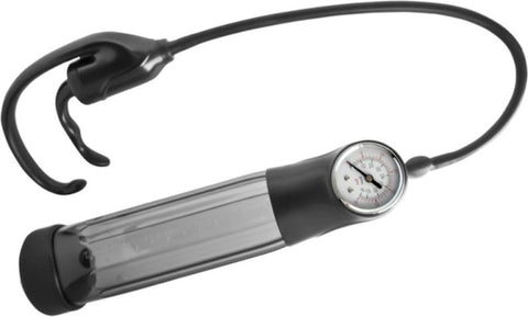 Seven Creations Mojo Momentum Black Penis Pump with PSI Gauge - Pumps, Extenders and Sleeves