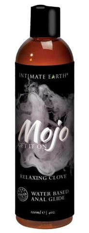 Intimate Earth Mojo Relaxing Clove Water Based Anal Glide 120ml Natural Comfort - Water Based Lubes