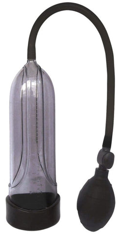 Seven Creations Mojo Zero Gravity Smoke Penis Pump with Manual Control - Pumps, Extenders and Sleeves