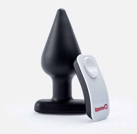 My Secret Remote Vibrating XL Plug Black Single - Anal Vibrators