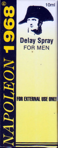 BDStyle Napoleon 1968 Male Delay Spray for Extended Performance - Delay and Excite Sprays