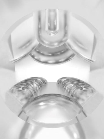 Lovense Max 2 Neutral Shaped Masturbator Sleeve with Customizable Texture - Masturbators and Strokers