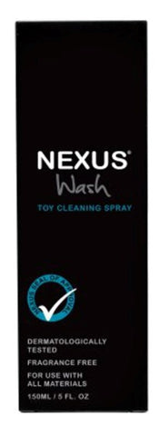 Nexus Wash Toy Cleaner 150ml Antibacterial Sex Toy Sanitizer - Adult Toy Cleaner