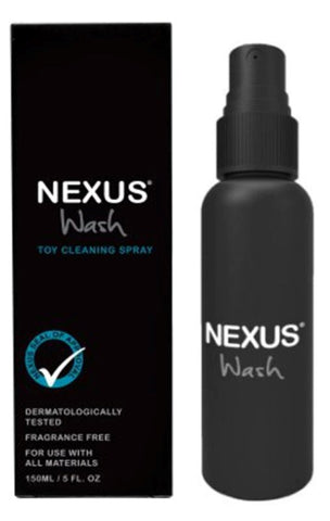 Nexus Wash Toy Cleaner 150ml Antibacterial Sex Toy Sanitizer - Adult Toy Cleaner