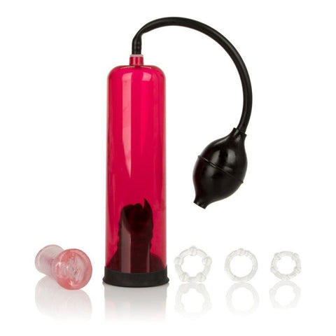 CalExotics Optimum Series Masturstroke Masturbation Kit - Pumps, Extenders and Sleeves