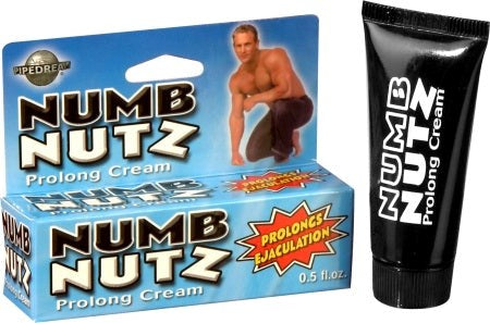 Pipedream Numb Nutz Adult Prolong Cream Climax Delay Formula - Delay and Excite Sprays