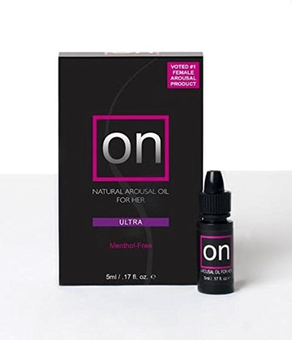 Sensuva ON For Her Ultra Clitoral Arousal Gel Natural Botanicals - Delay and Excite Sprays