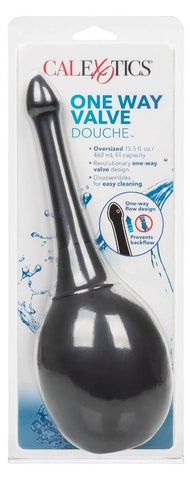 California Exotics One Way Valve Anal Douche with 460ml Capacity - Anal Cleansing