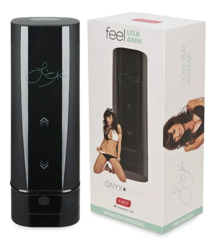 Kiiroo Onyx+ Lisa Ann Experience Interactive Male Masturbator - Masturbators and Strokers
