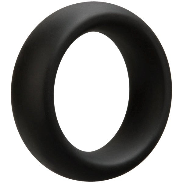 Optimale C Ring Thick Black Snug Fit CRings - - Cock Rings