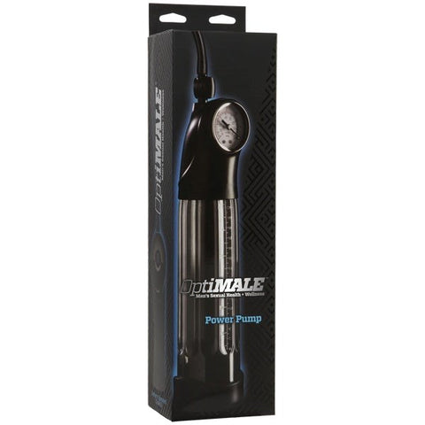Doc Johnson Optimale Power Pump Clear Electric Penis Pump - Pumps, Extenders and Sleeves