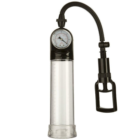 Doc Johnson Optimale Supreme Pump with Built In PSI Gauge - Pumps, Extenders and Sleeves