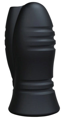 Doc Johnson Optimale Vibrating Stroker Chain Link Male Masturbator - Masturbators and Strokers