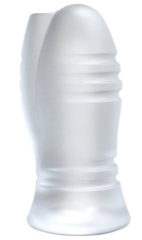 Doc Johnson Optimale Vibrating Stroker Massage Beads with 10 Function Bullet - Masturbators and Strokers