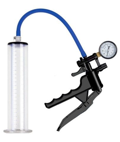 Shots Toys OptiMax Professional Power Pump with Gauge and Pressure Monitor - Pumps, Extenders and Sleeves