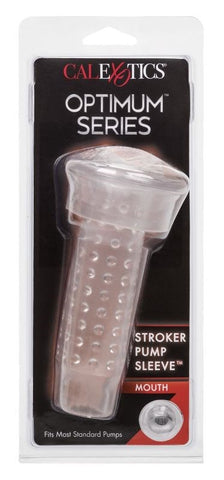 CalExotics Optimum Series Stroker Pump Sleeve Mouth - Pumps, Extenders and Sleeves