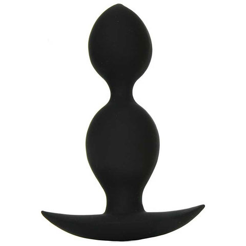 XR Brands Orbs Steel Weighted Duotone Anal Plug Temperature Play - Butt Plugs
