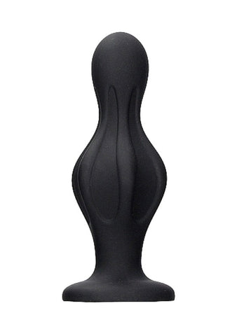 Shots Toys Ouch! Magic Butt Plug with Tiered Texture and Suction Cup - Butt Plugs