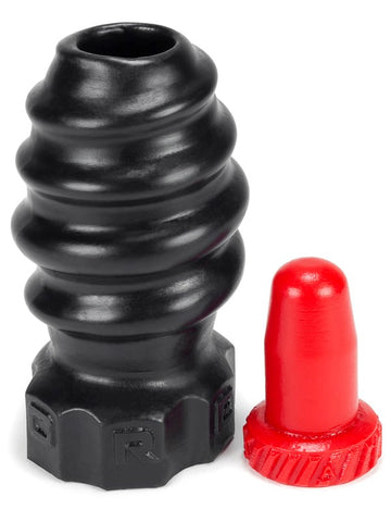 Oxballs Bore Fuckplug With Stopper Spiral Design Hollow Core - Butt Plugs